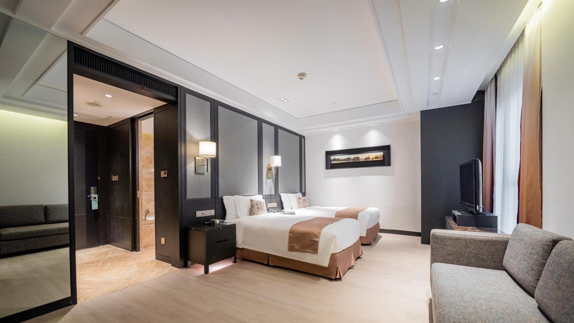 Crowne Plaza Shanghai Anting-Auto City - 15 Minutes Drive To F1 Jiading Eksteriør billede