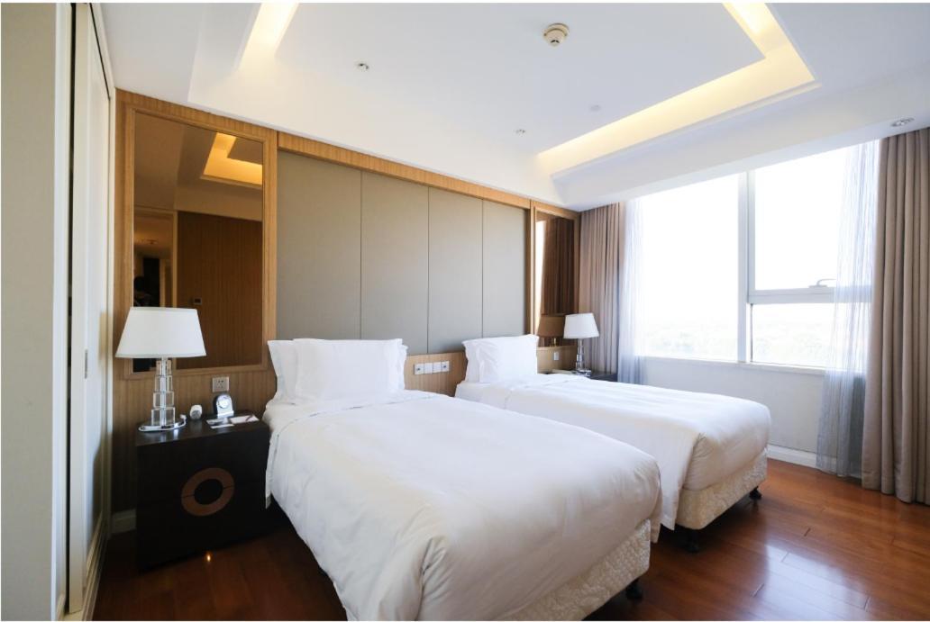 Crowne Plaza Shanghai Anting-Auto City - 15 Minutes Drive To F1 Jiading Eksteriør billede